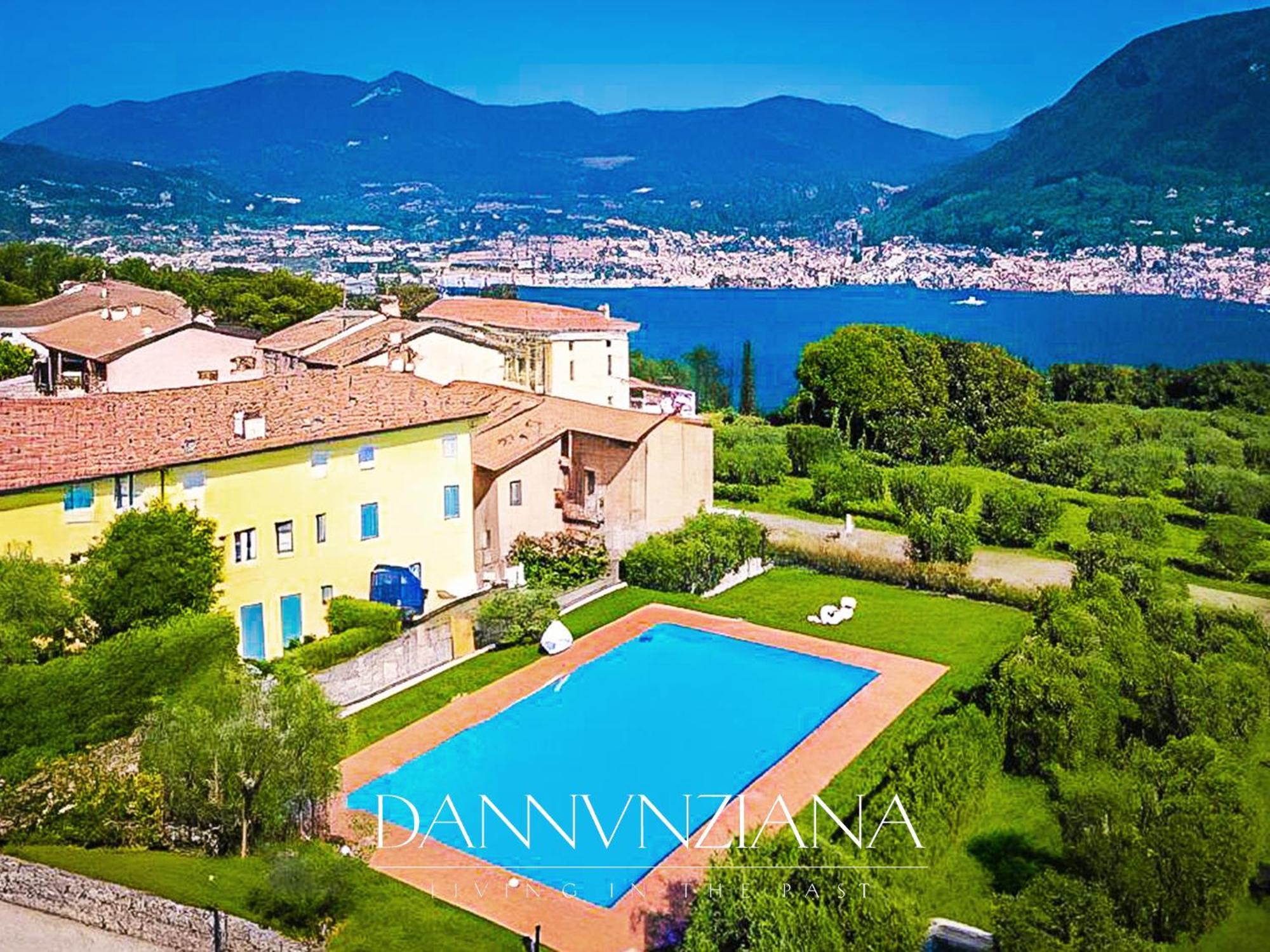 Dannunziana With Shared Pool - Salo - Garda Lake 圣菲利斯·德尔·贝纳茨 外观 照片