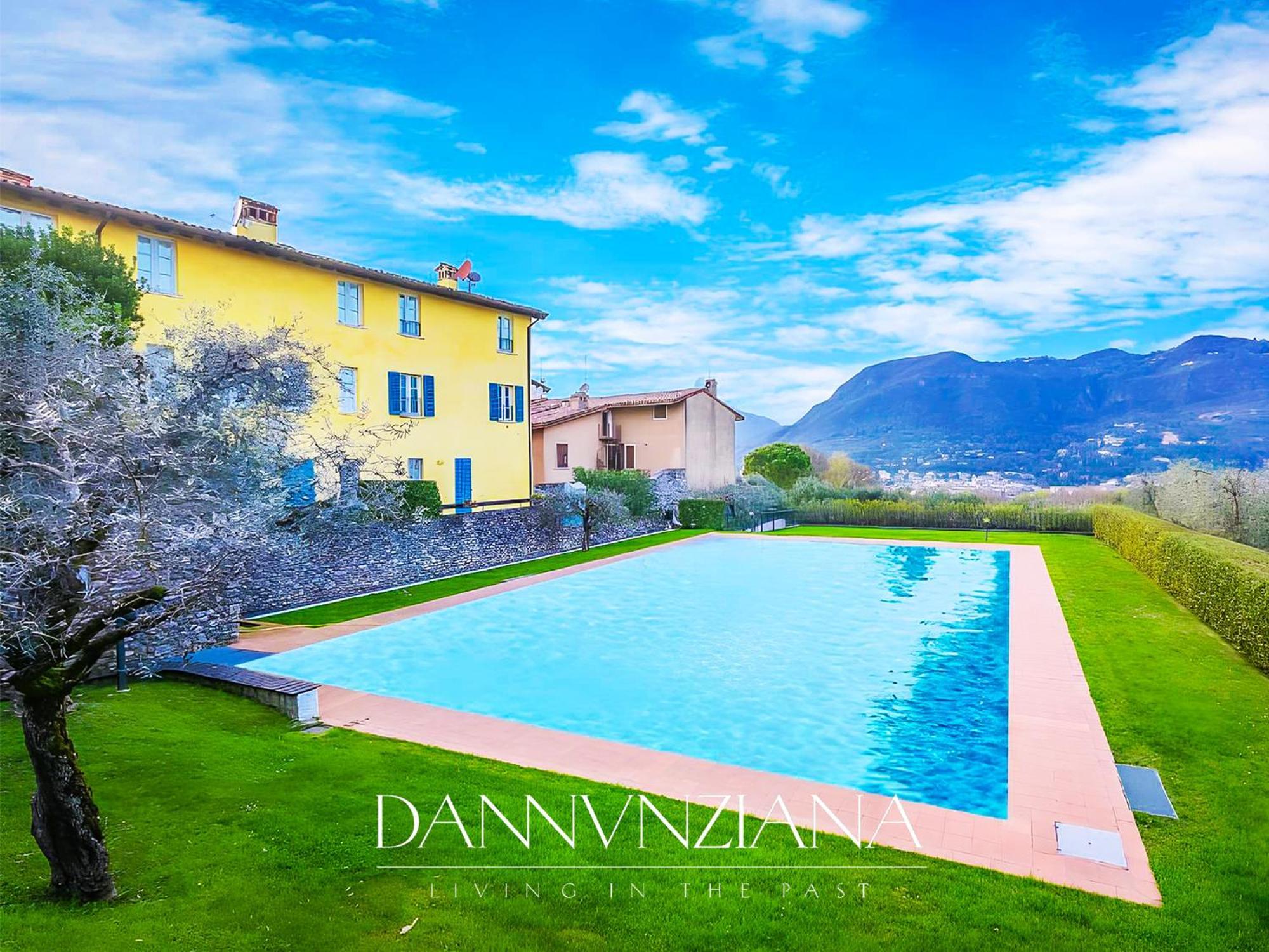 Dannunziana With Shared Pool - Salo - Garda Lake 圣菲利斯·德尔·贝纳茨 外观 照片